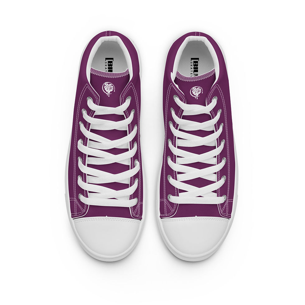 Miniature : High top canvas shoes