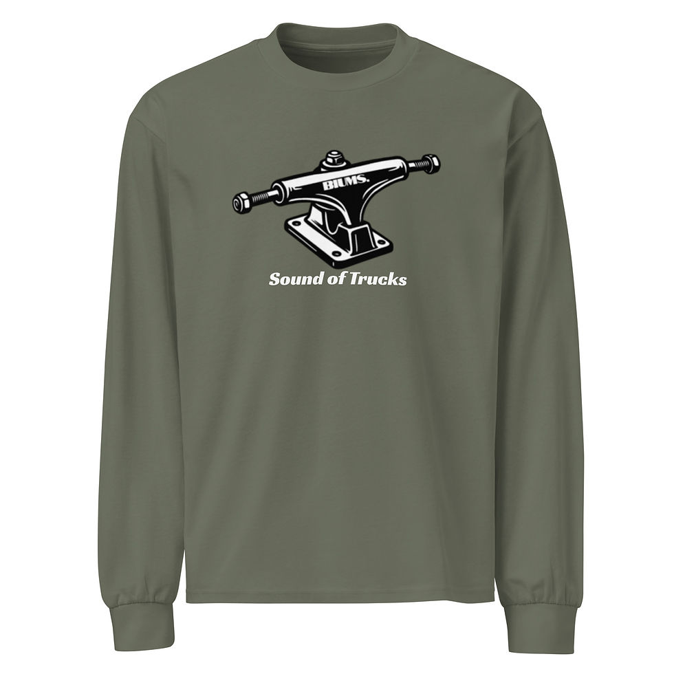 Premium heavyweight long sleeve shirt AS Colour