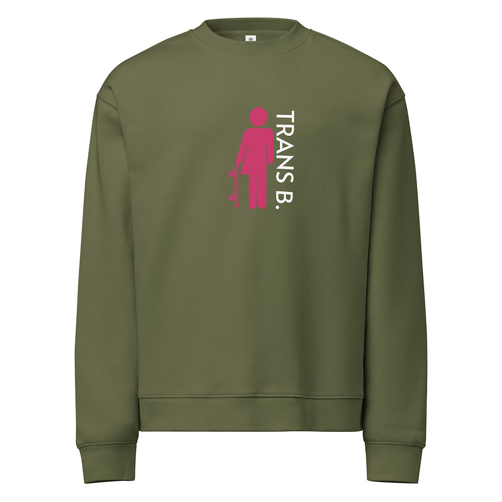 Miniature : Unisex relax crew neck sweatshirt