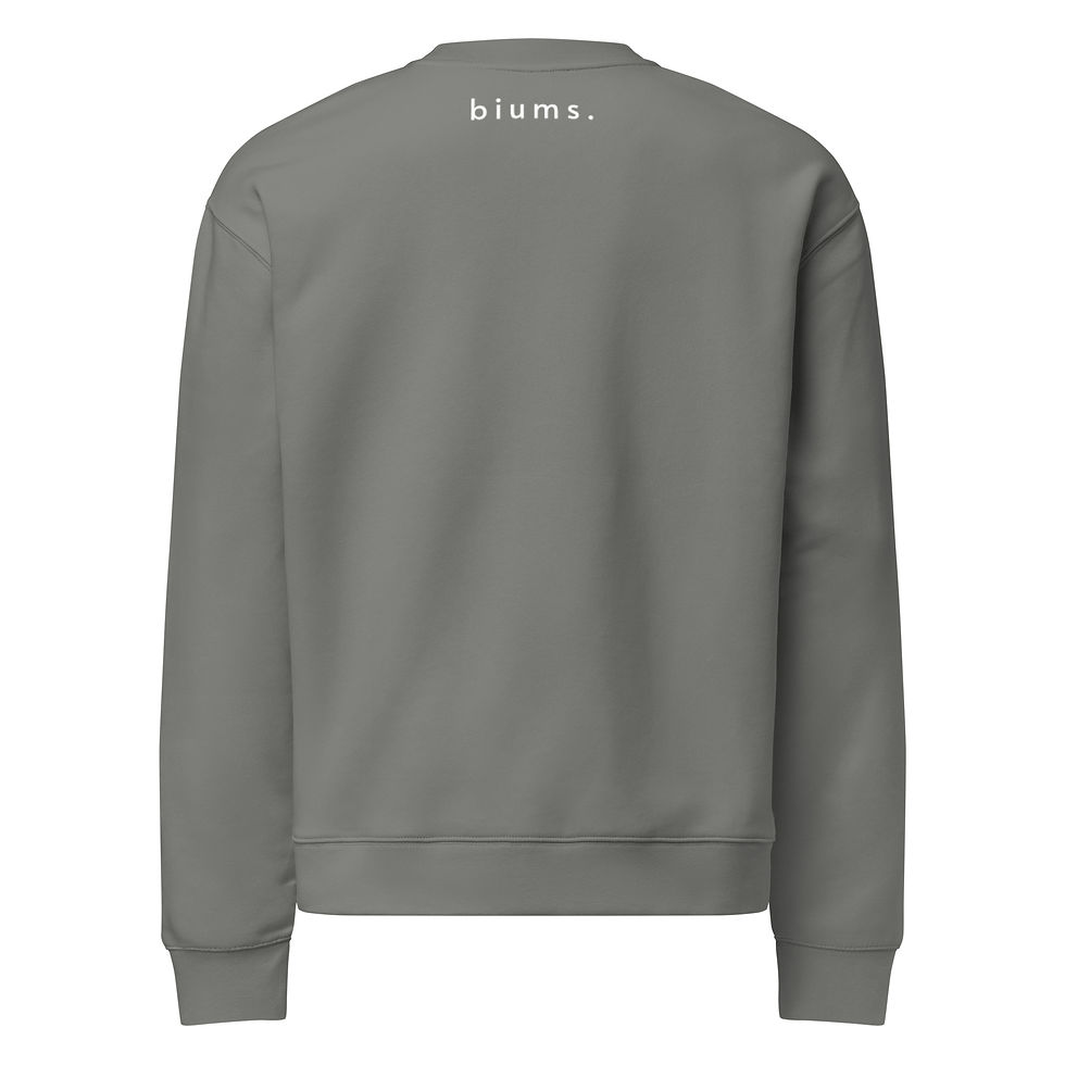 Unisex relax crew neck sweatshirt