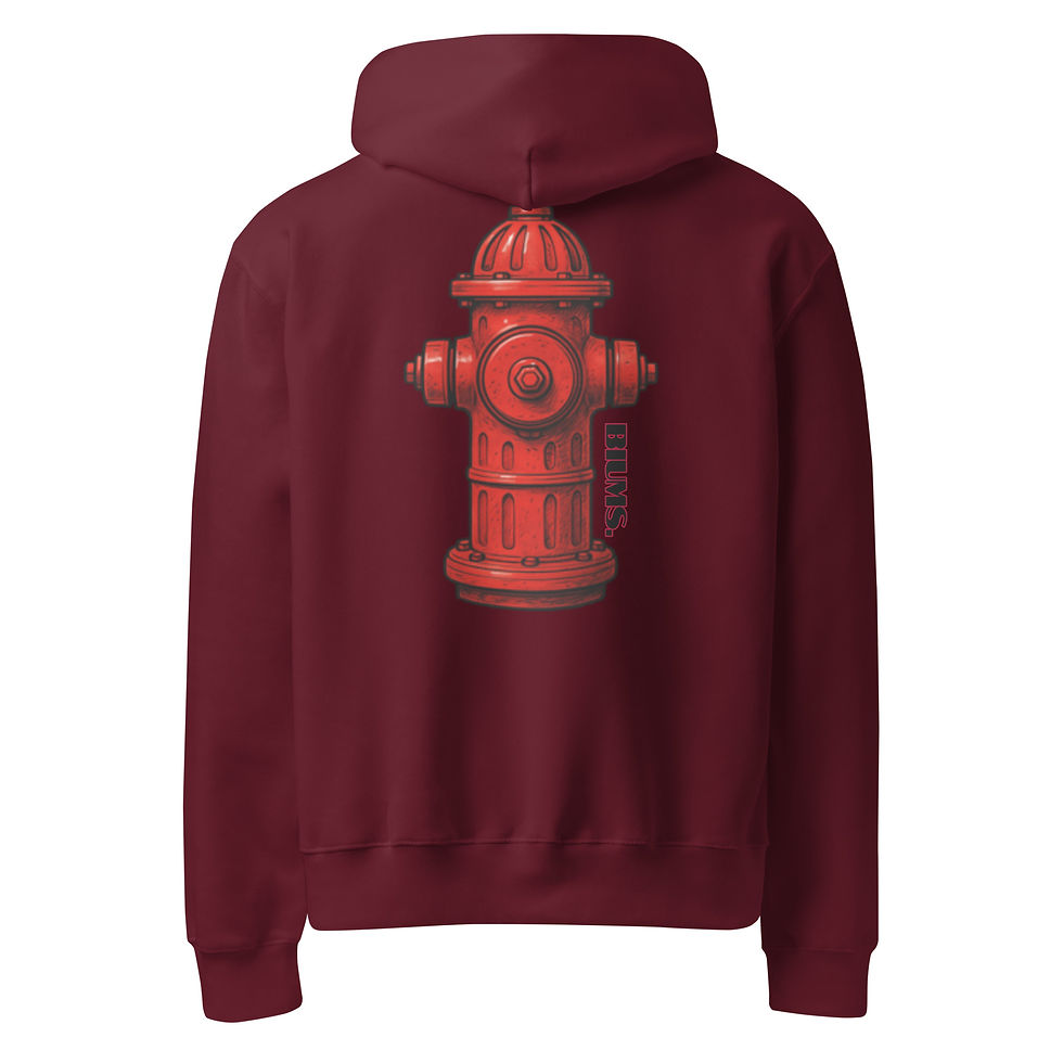 Oversized heavyweight hoodie Bella + Canvas