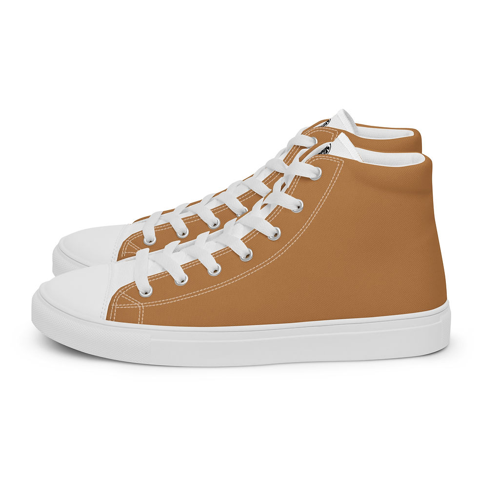 Miniature : High top canvas shoes