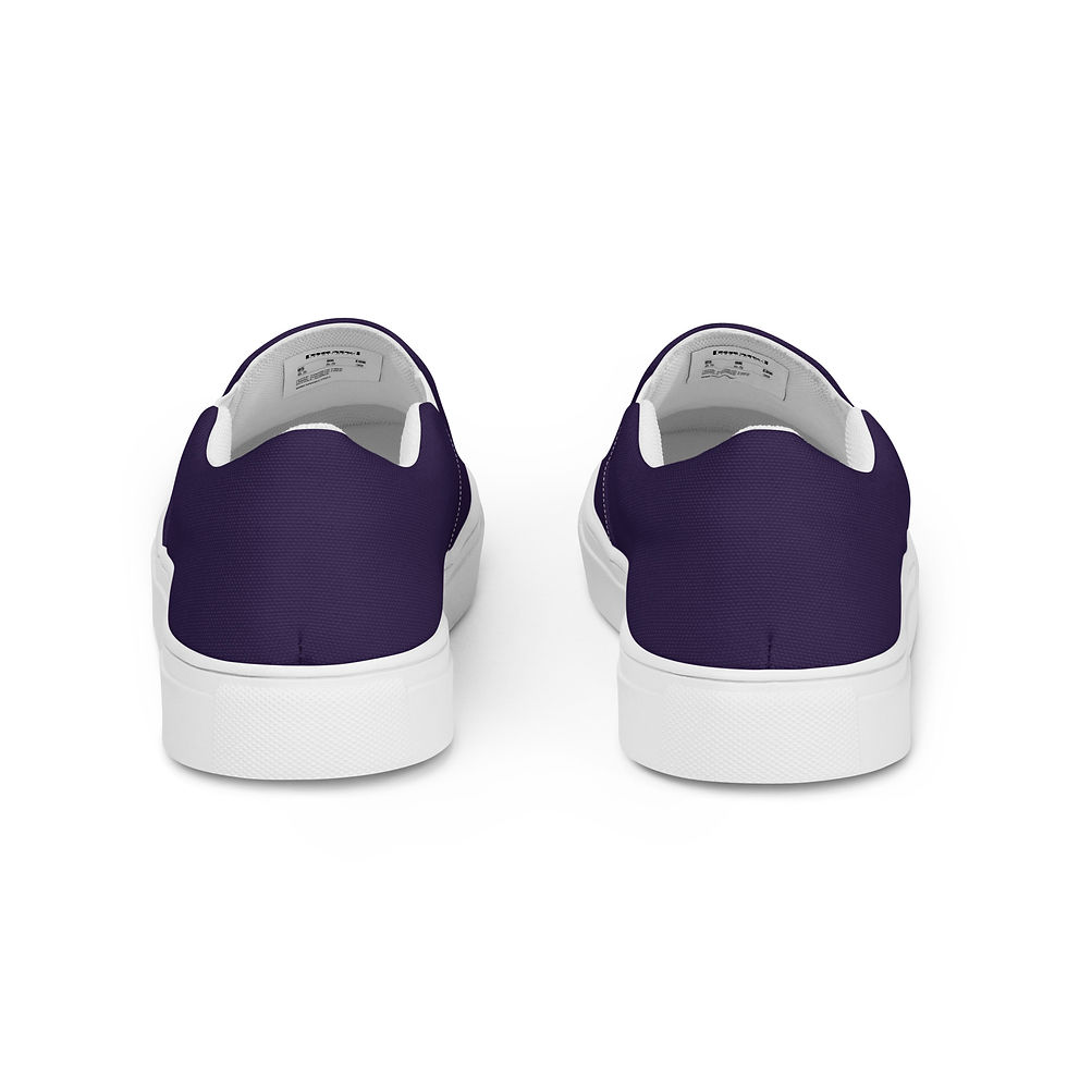 Miniature : Slip-on canvas shoes