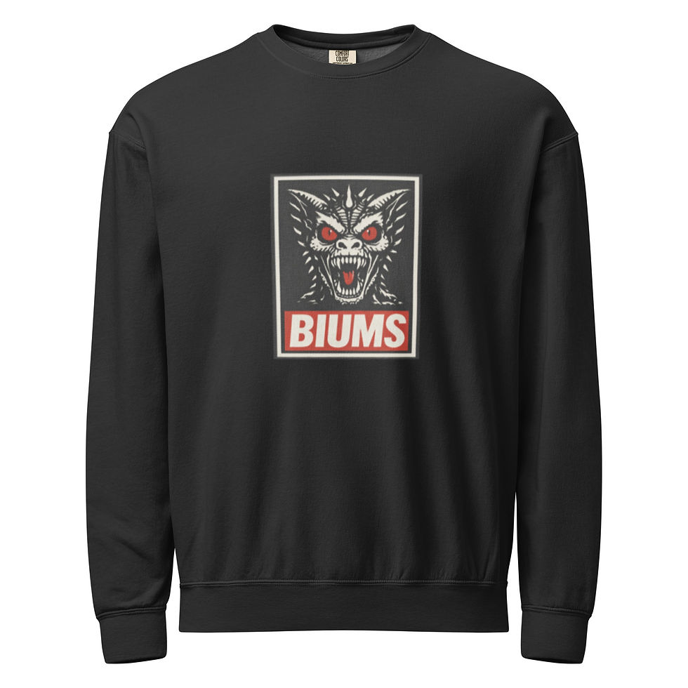 Unisex garment-dyed fleece crewneck sweatshirt Comfort Colors