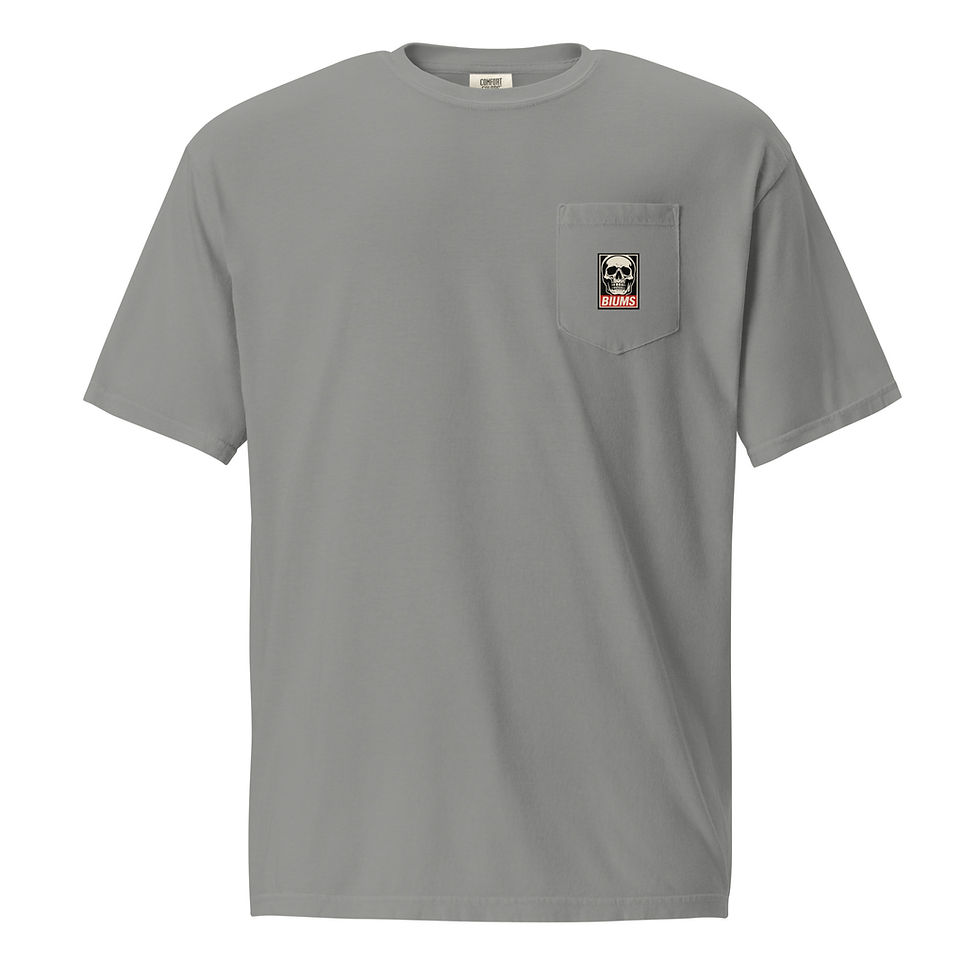 Unisex garment-dyed pocket t-shirt Comfort Colors