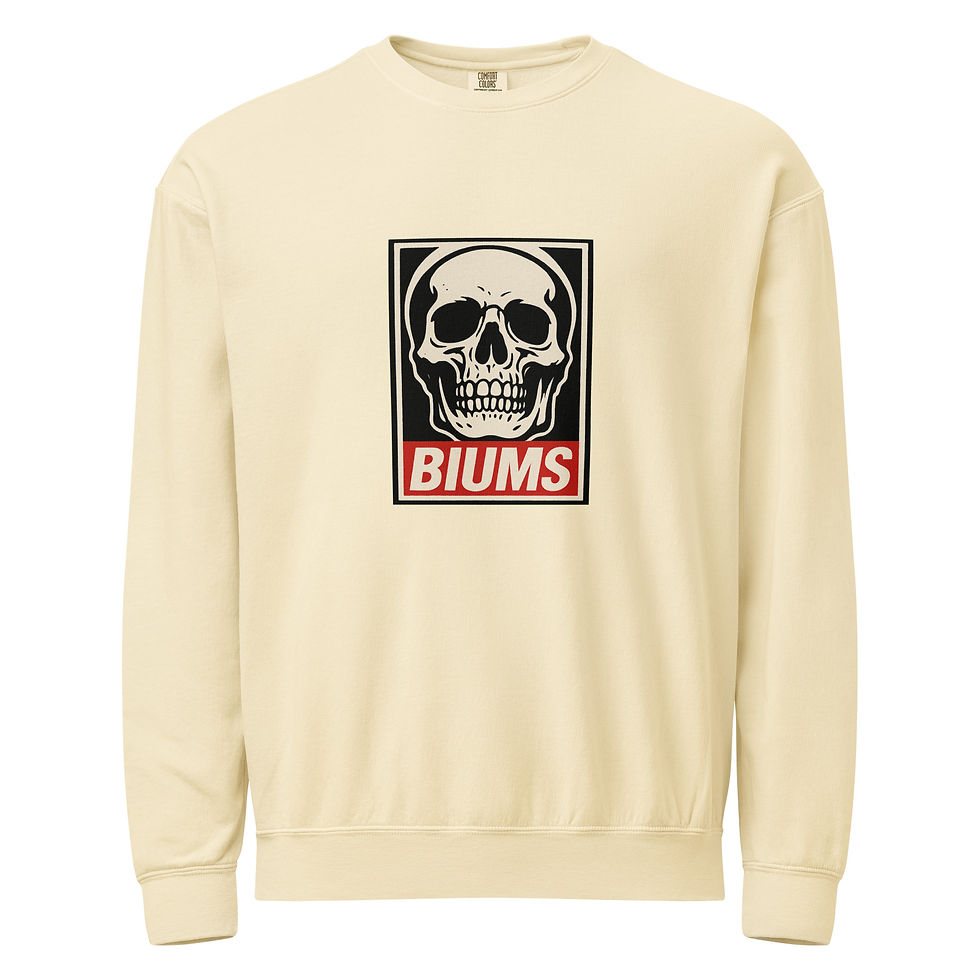 Unisex garment-dyed fleece crewneck sweatshirt Comfort Colors