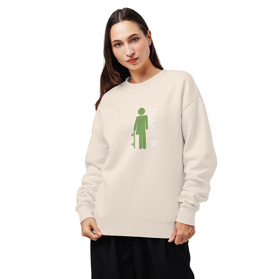 Miniature : Unisex relax crew neck sweatshirt