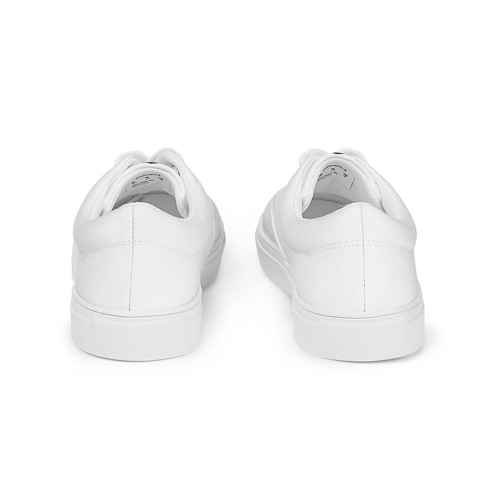 Miniature : Lace-up canvas shoes