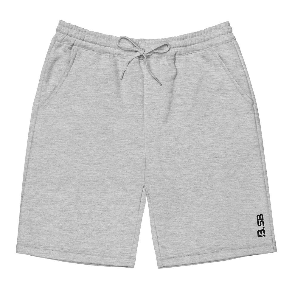 Men's fleece shorts