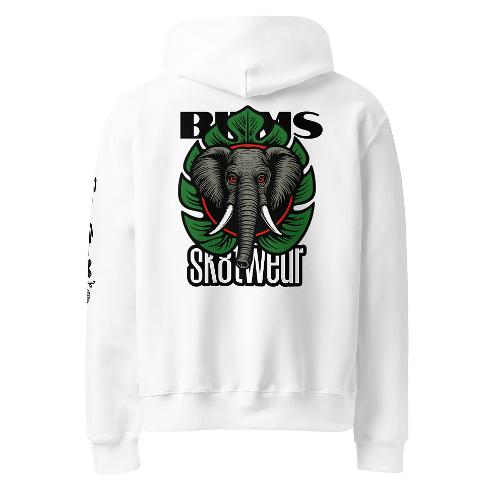 Oversized heavyweight hoodie