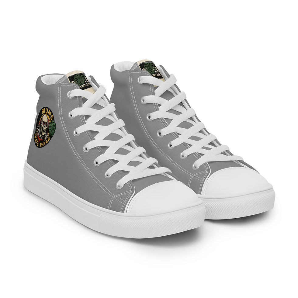 High top canvas shoes Biums