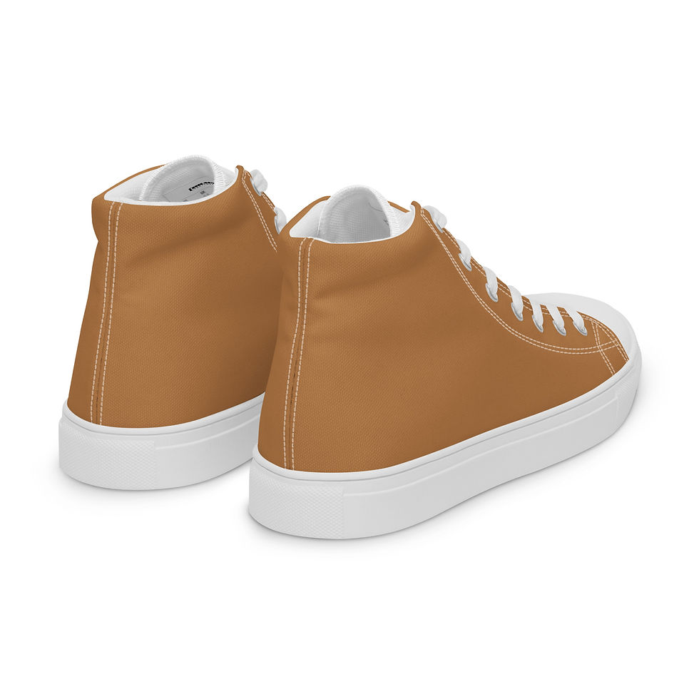 Miniature : High top canvas shoes