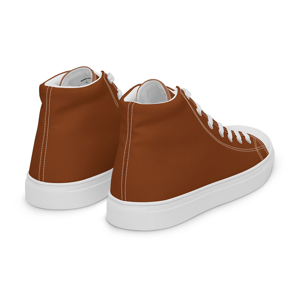 Miniature : High top canvas shoes