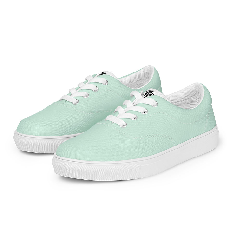 Miniature : Lace-up canvas shoes