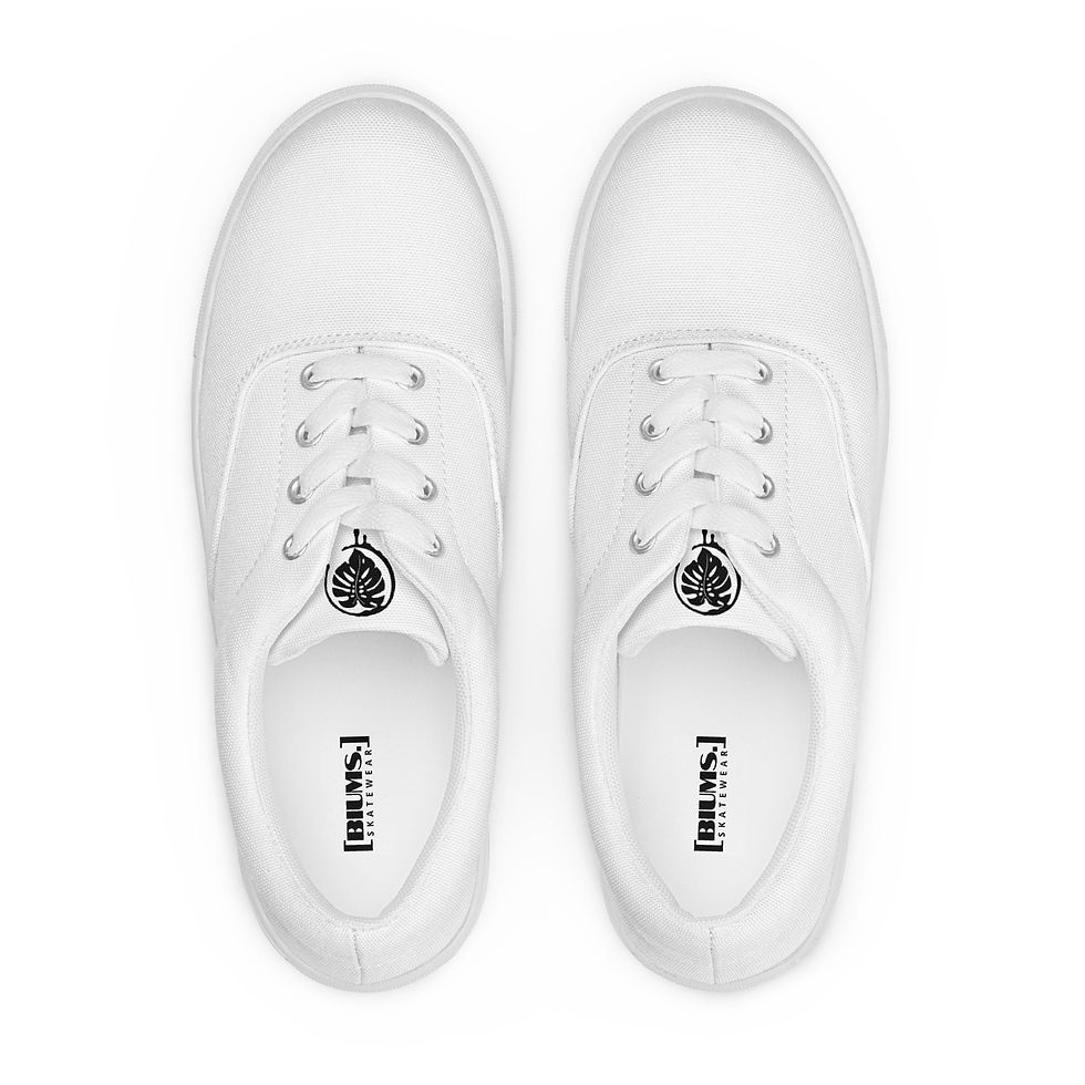 Miniature : Lace-up canvas shoes