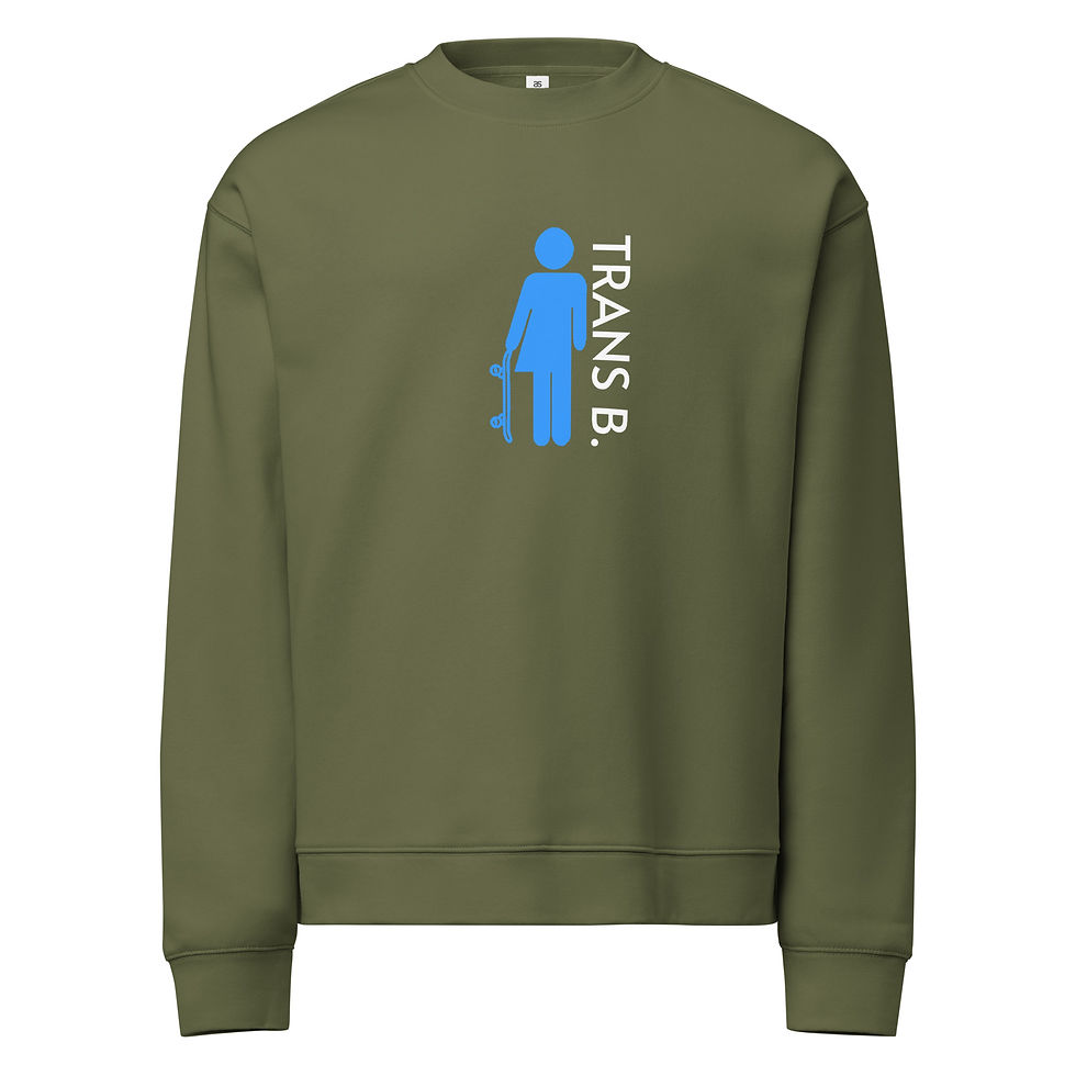 Miniature : Unisex relax crew neck sweatshirt