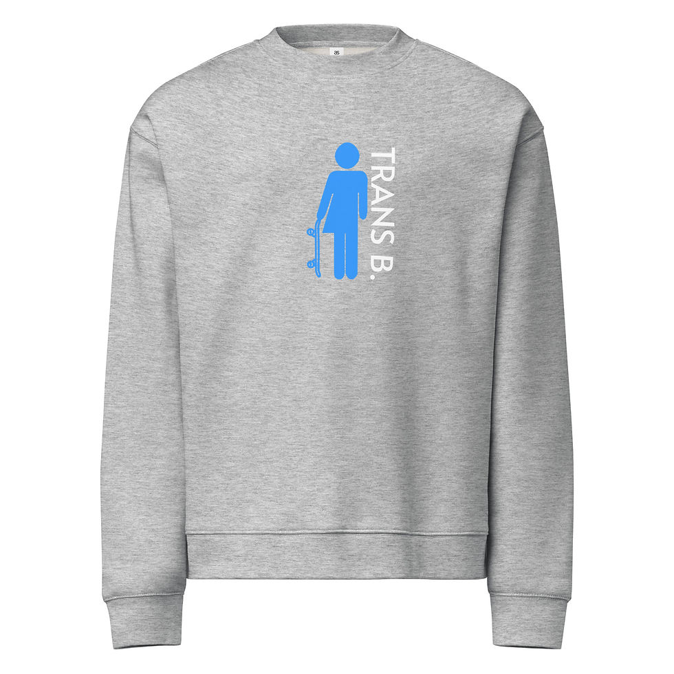 Miniature : Unisex relax crew neck sweatshirt
