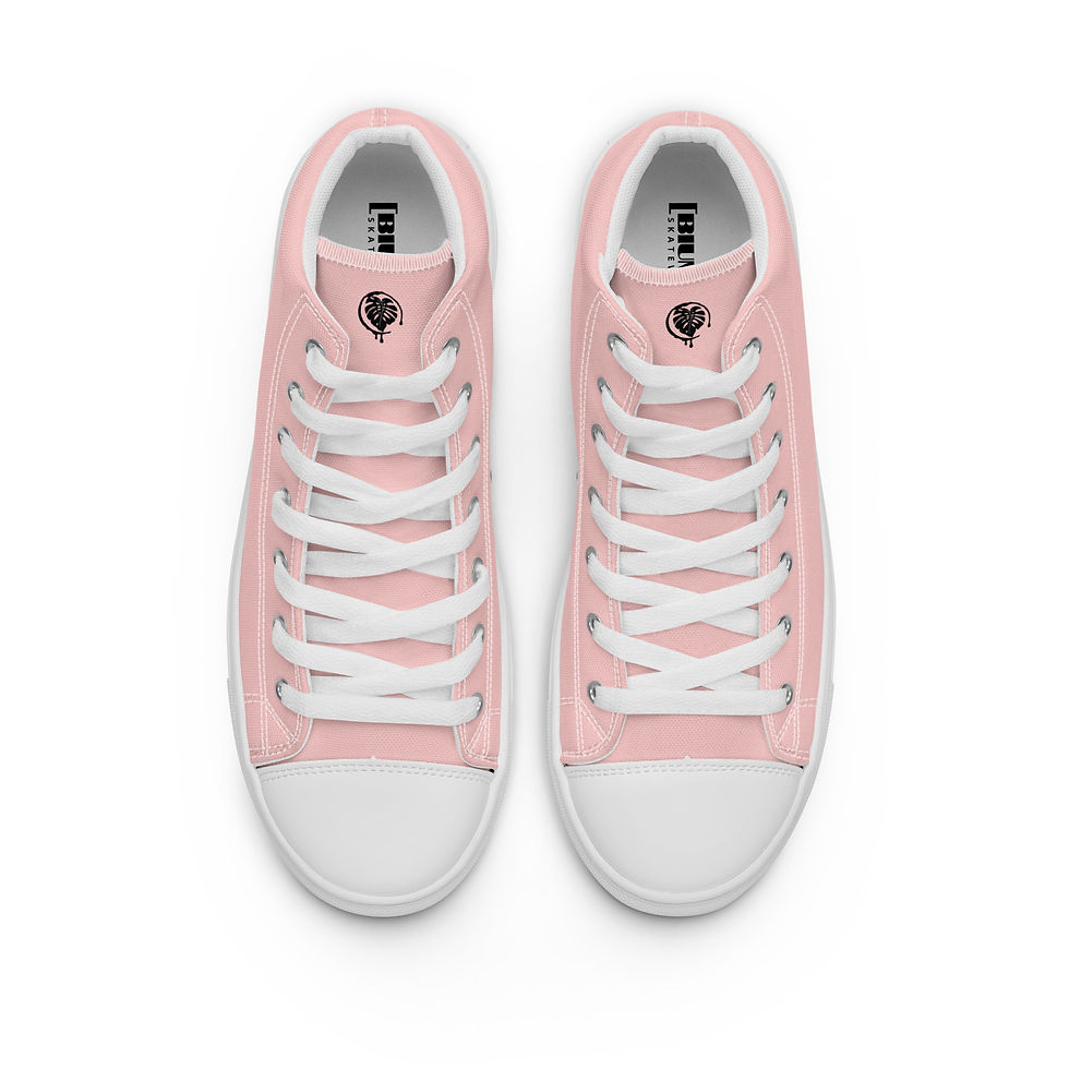 Miniature : High top canvas shoes