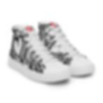 High top canvas shoes