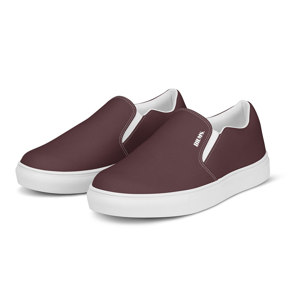 Miniature : Slip-on canvas shoes