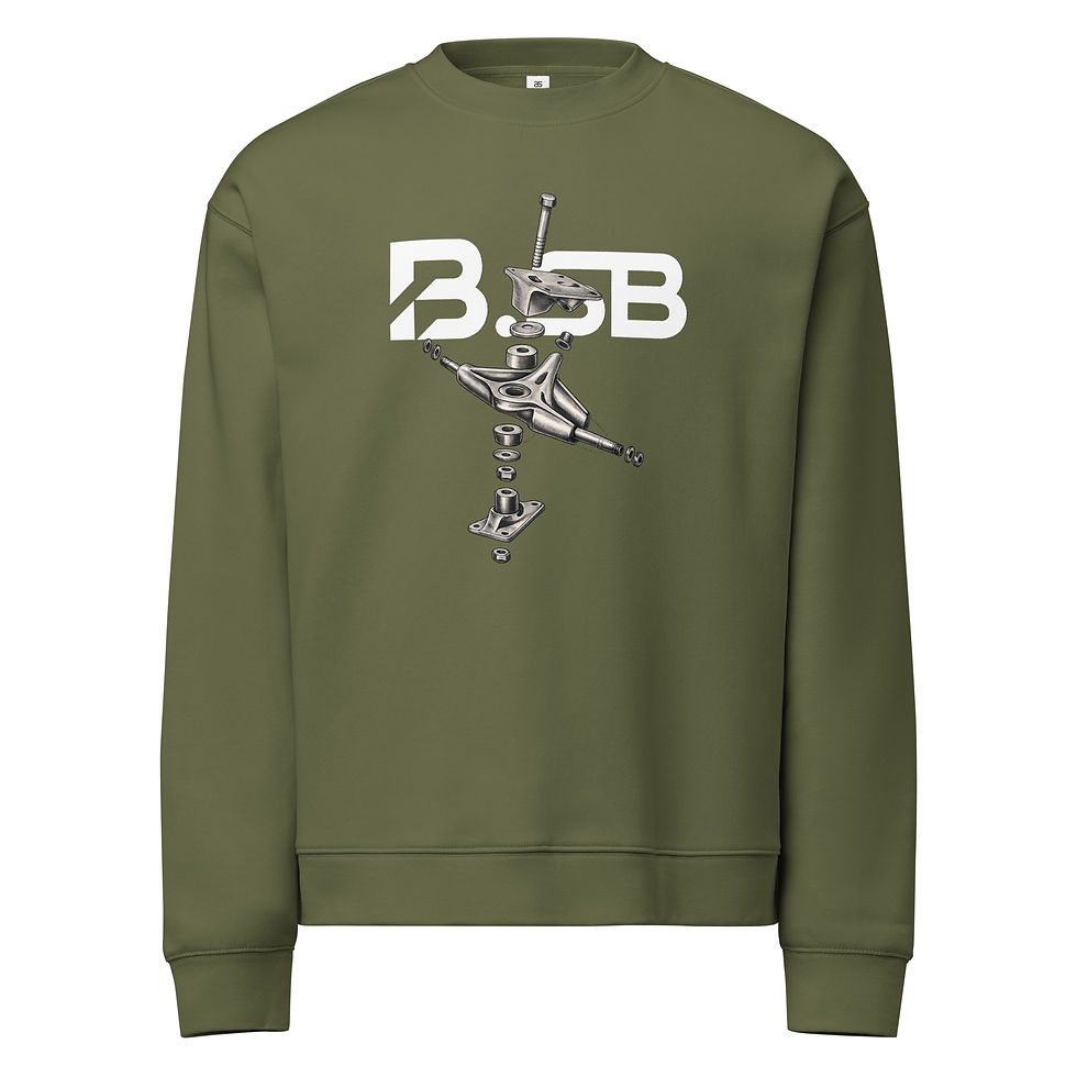 Miniature : Unisex relax crew neck sweatshirt