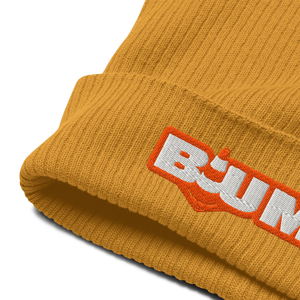 Organic Ribbed Beanie