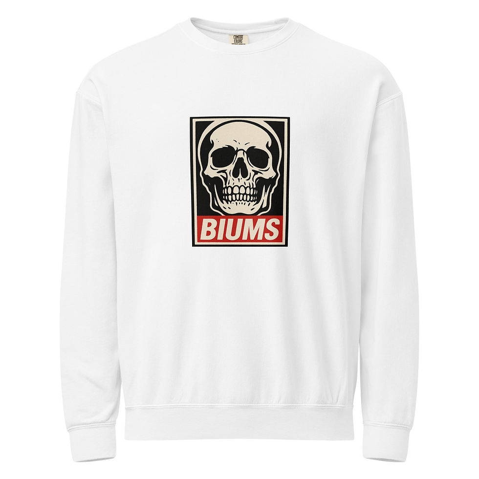 Unisex garment-dyed fleece crewneck sweatshirt Comfort Colors