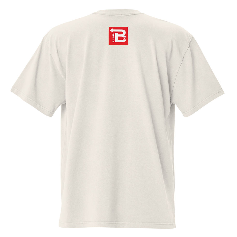 Oversized faded t-shirt AS Colour