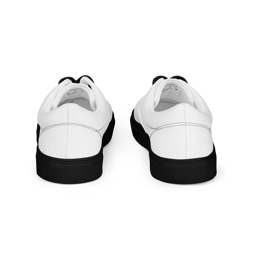 Miniature : Lace-up canvas shoes
