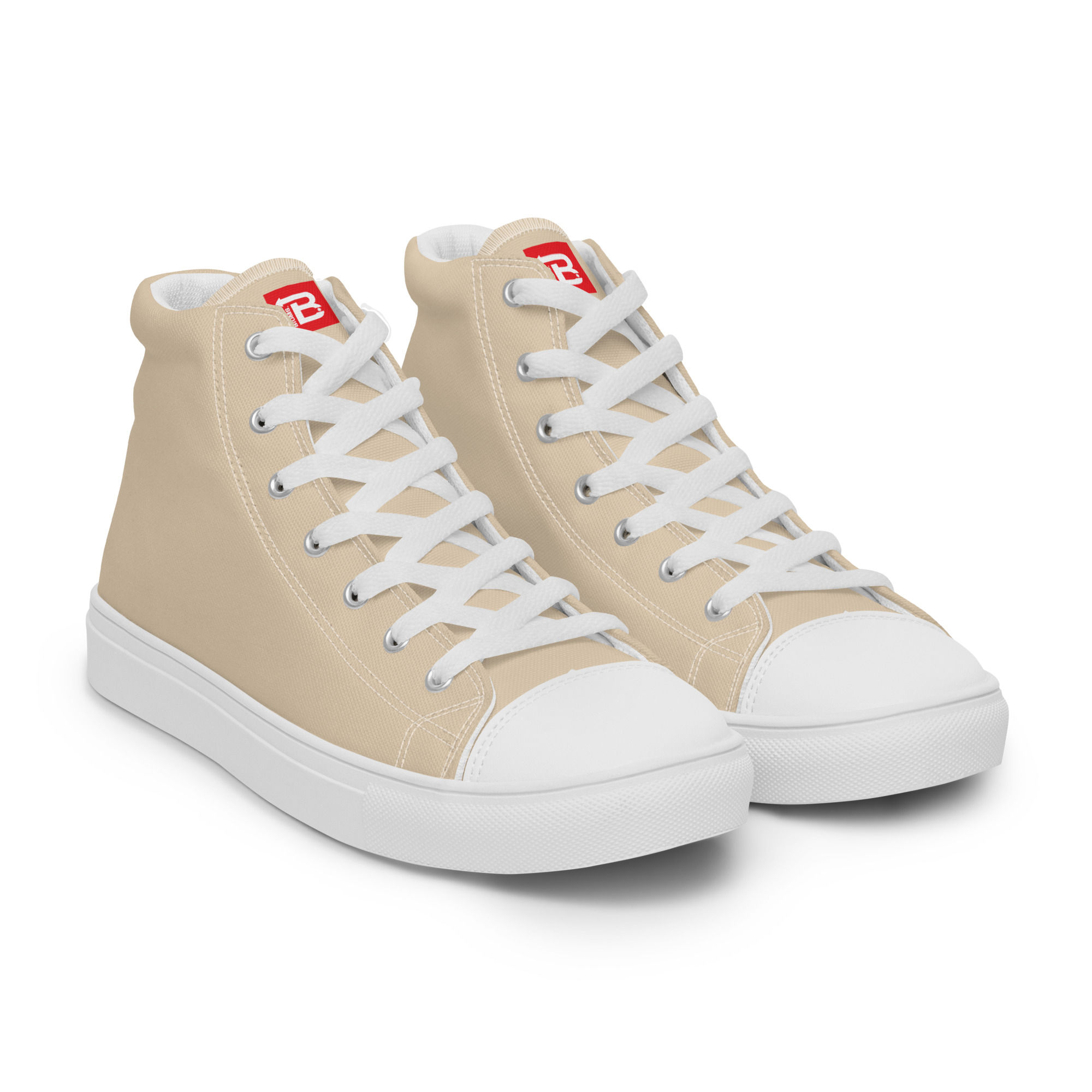 High top canvas shoes