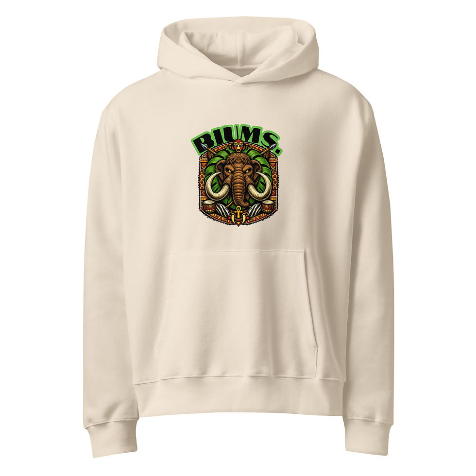 Oversized heavyweight hoodie Bella + Canvas