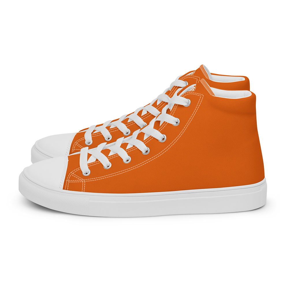 Miniature : High top canvas shoes