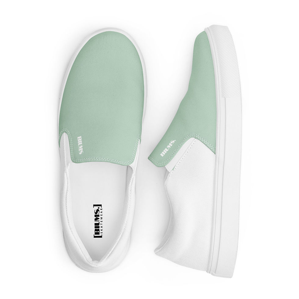 Slip-on canvas shoes