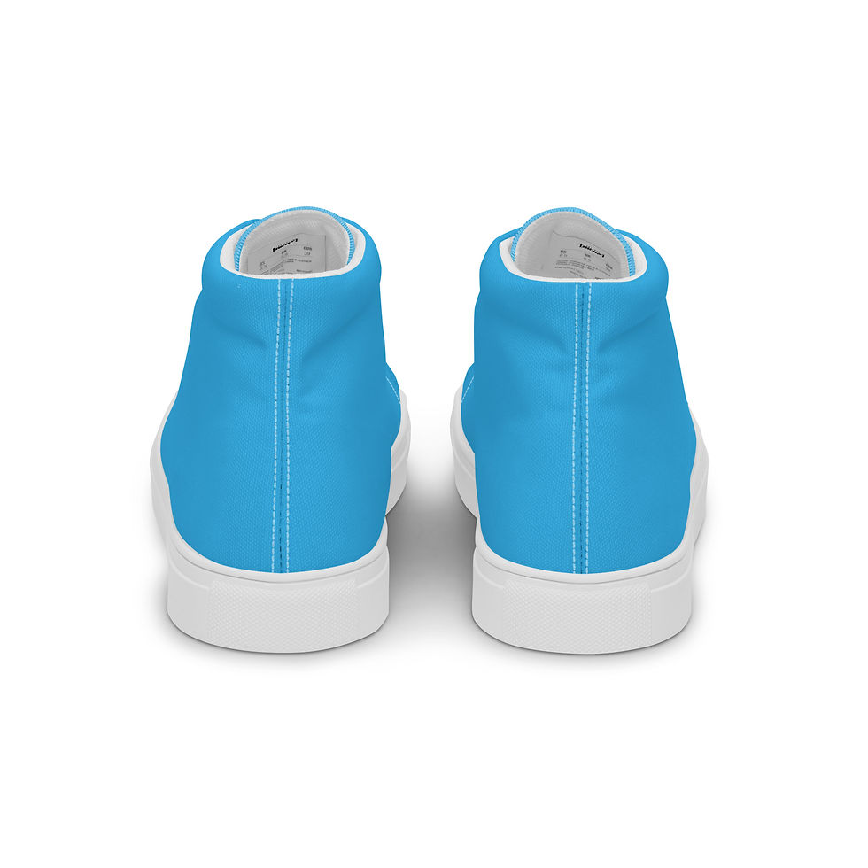 Miniature : High top canvas shoes