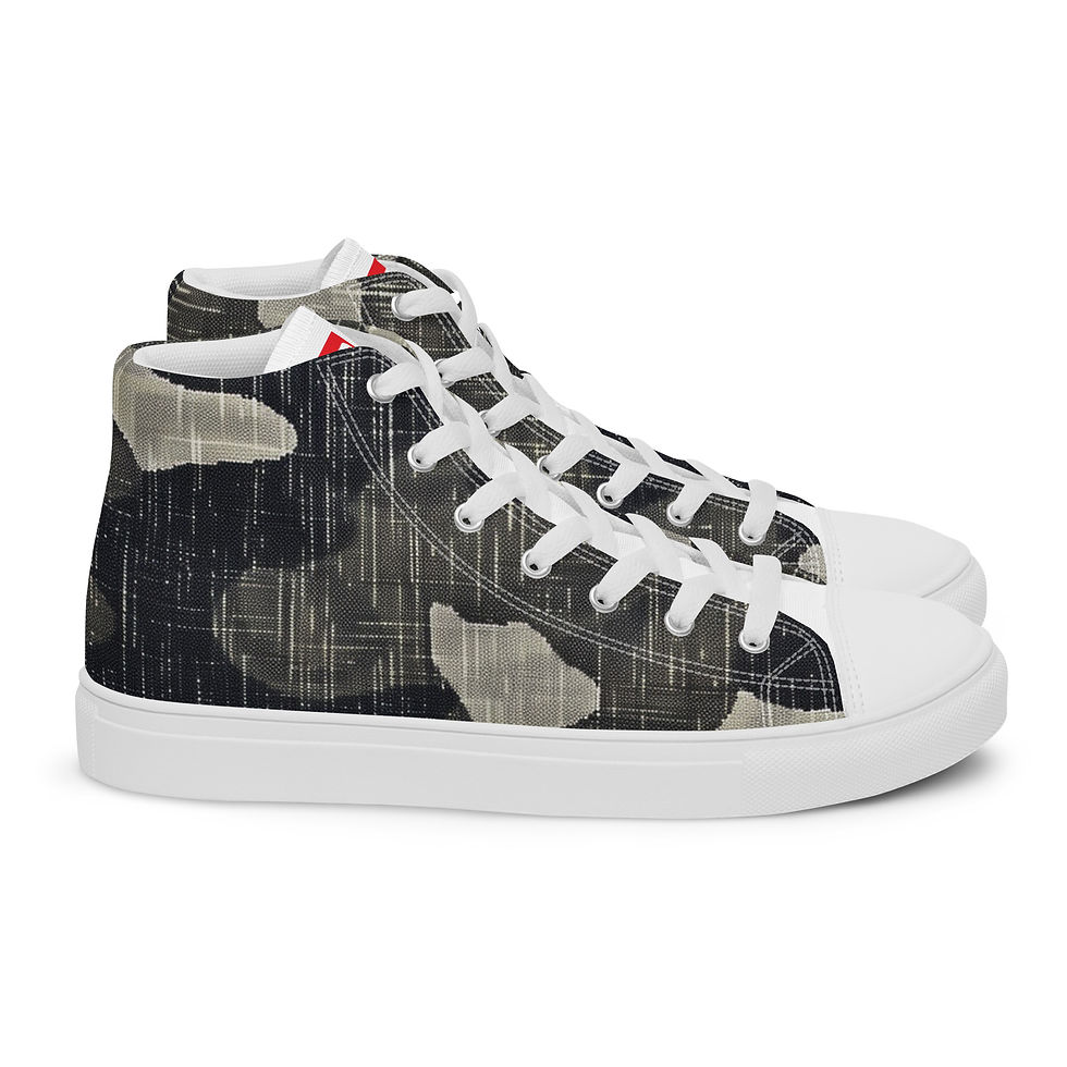High top canvas shoes Biums