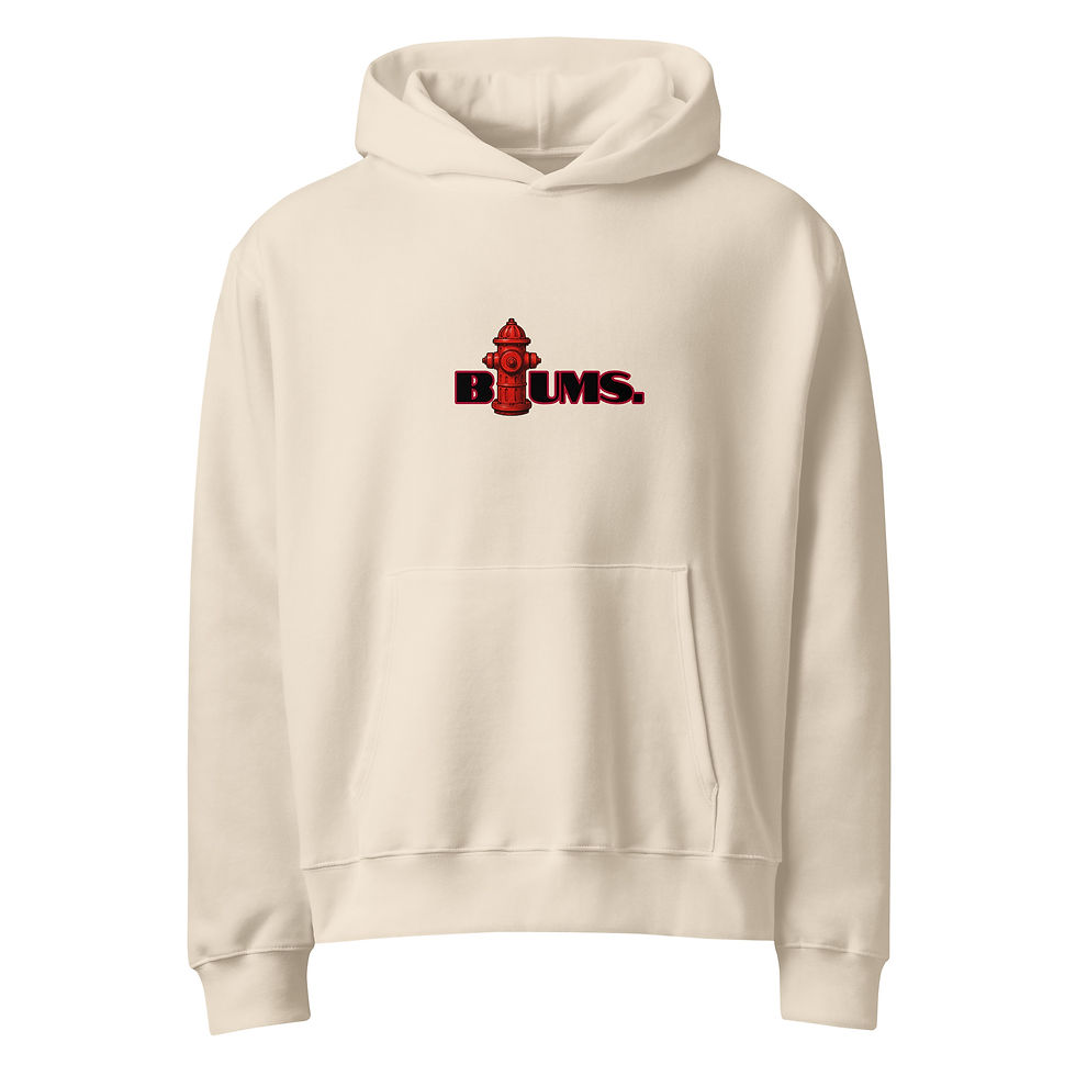 Oversized heavyweight hoodie Bella + Canvas