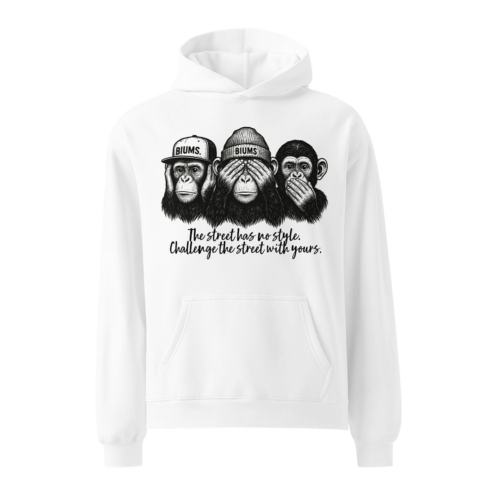 Unisex oversized hoodie