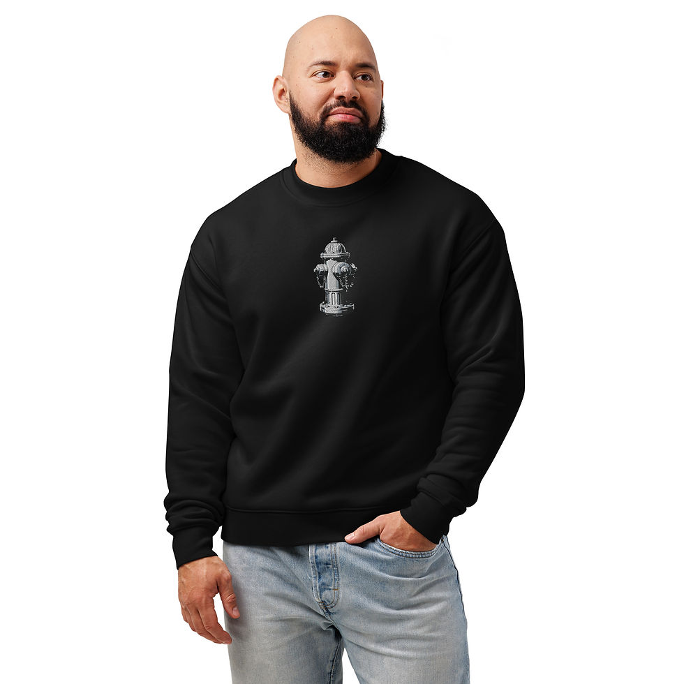 Miniature : Unisex relax crew neck sweatshirt