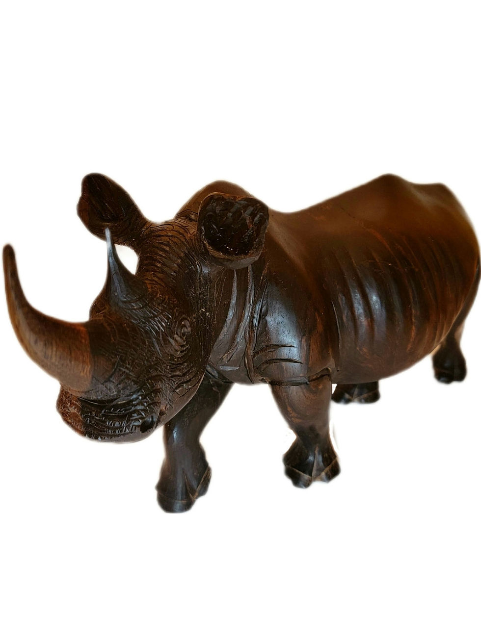 Thumbnail: Large Natural Ironwood Rhinoceros 