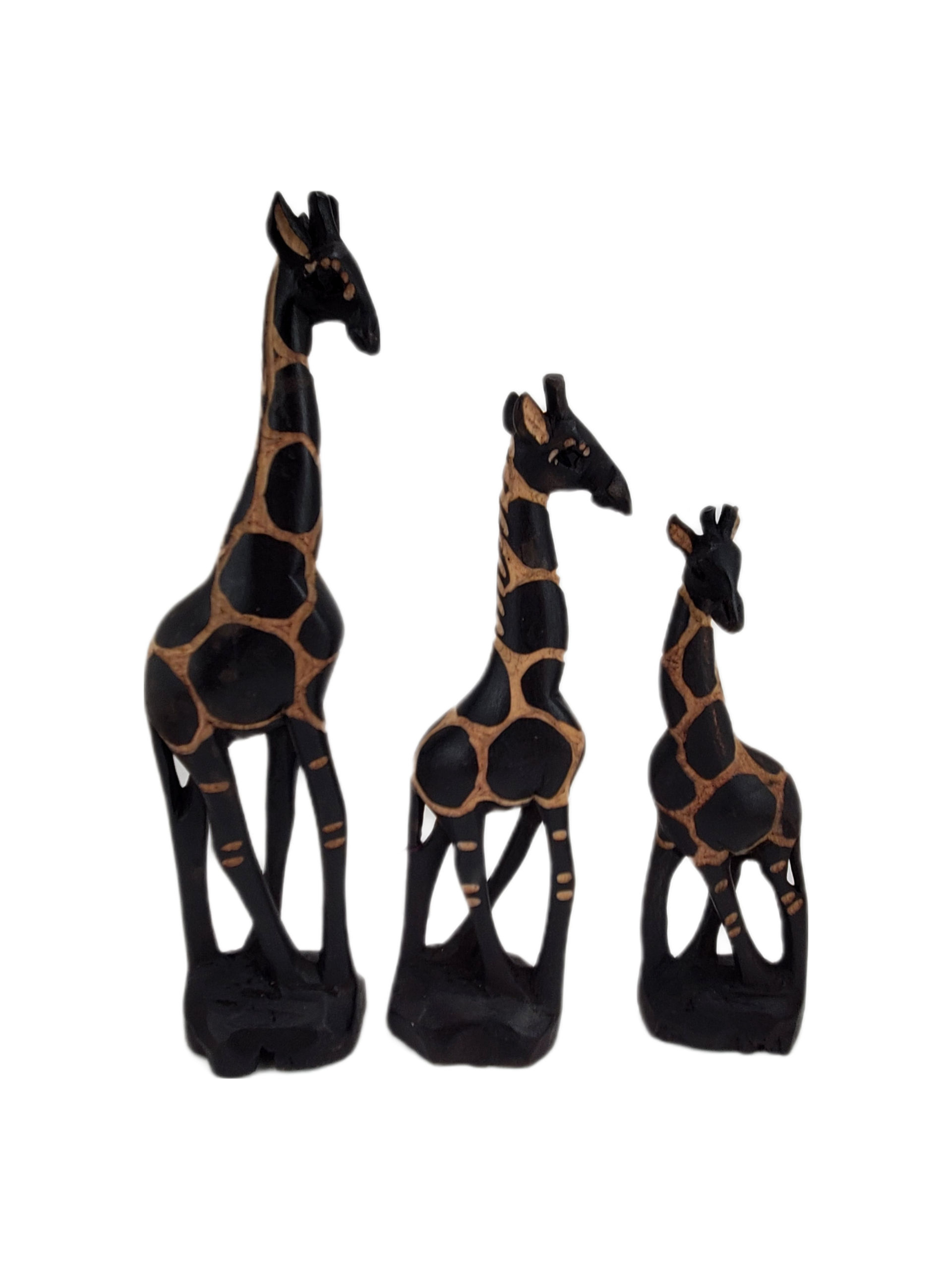 Wooden Giraffes - Black