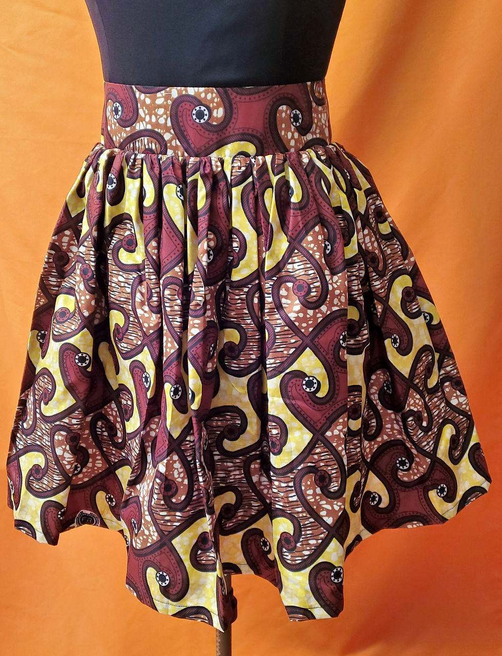 Knee-Length Flare Skirt