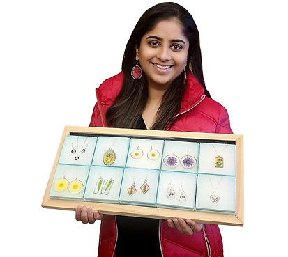 FLORAL RESIN JEWELRY AJ AKSHAYA TREND MY SOUL