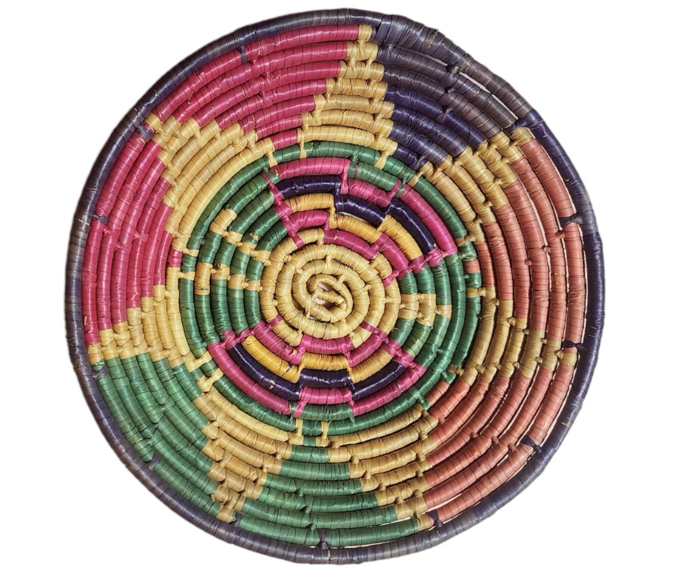 Makali Sunburst Raffia Basket