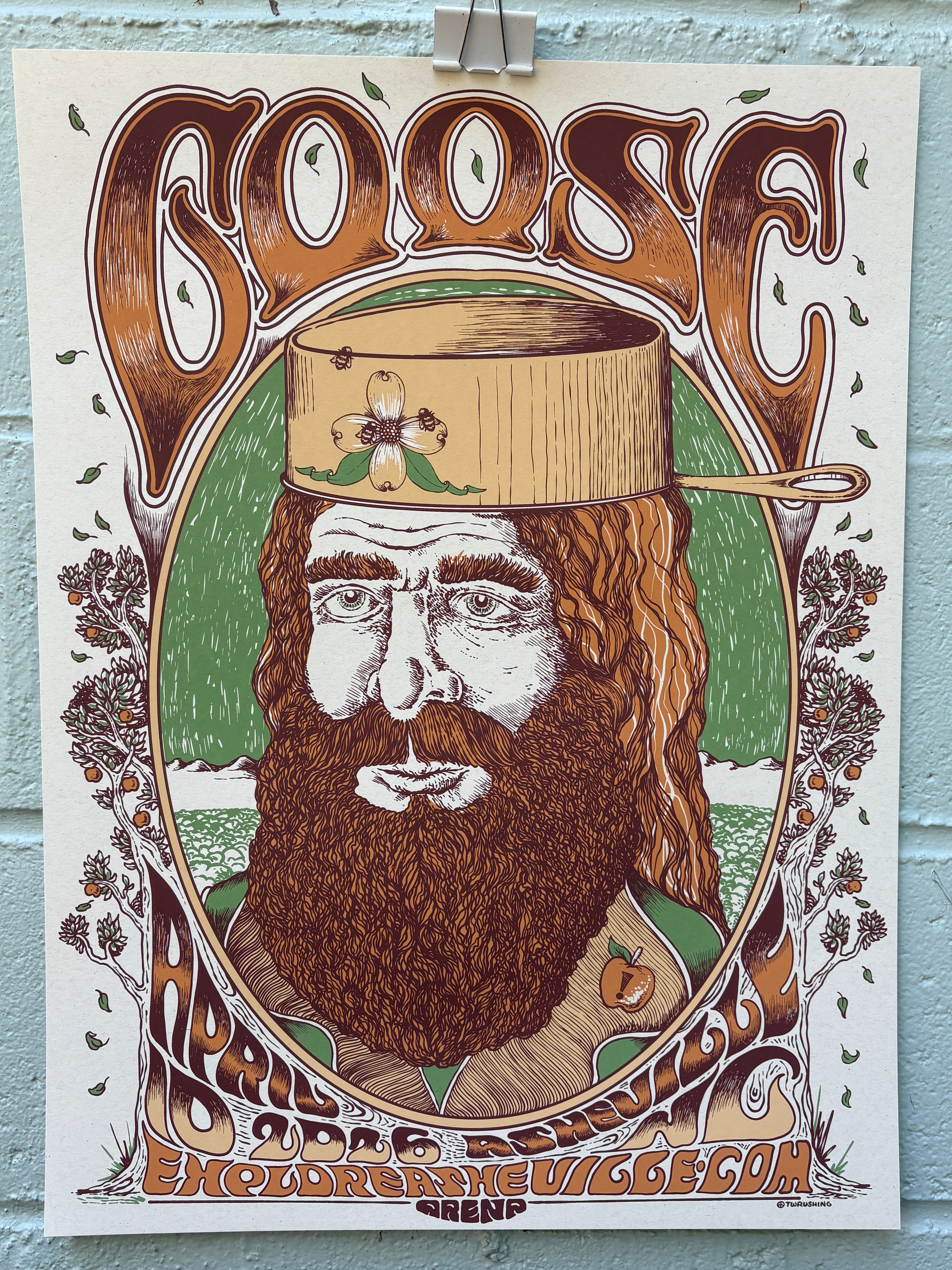 Goose ASHEVILLE 2026 Silkscreen Artist Proof 