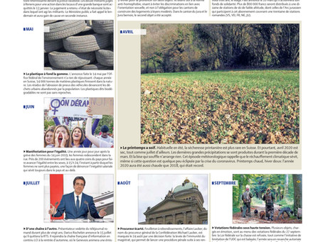 L'année 2020 vue dans le QJ du 31/12/2020