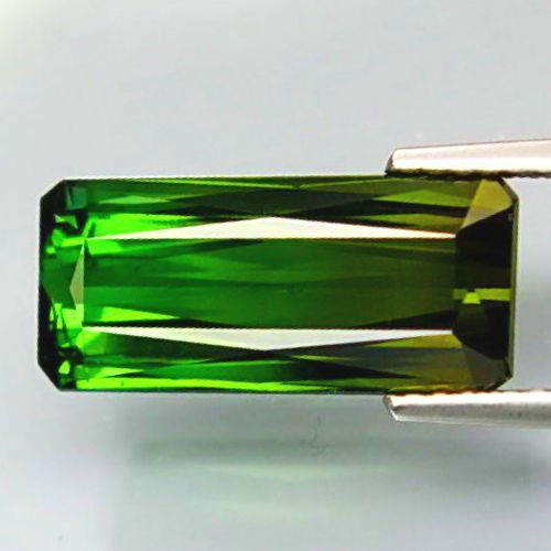 תמונה ממוזערת: Certified 5.5 carat Natural Bi-Color Tourmaline - Green gem at affordable price