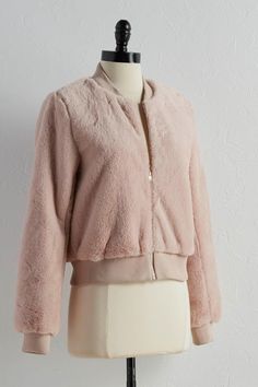 Faux Fur Bomber