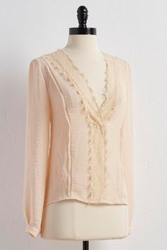 Sheer Lace Top