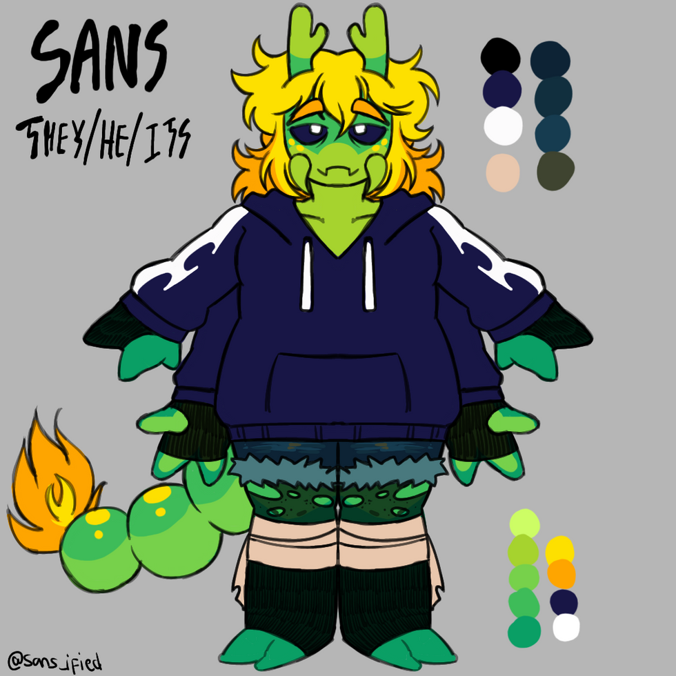 Sans Main Outfit