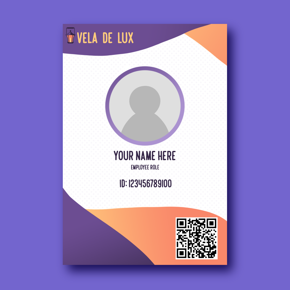 Vela De Lux ID Mock Up